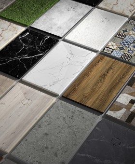 Stone 3D - Mineralguss Duschplatte